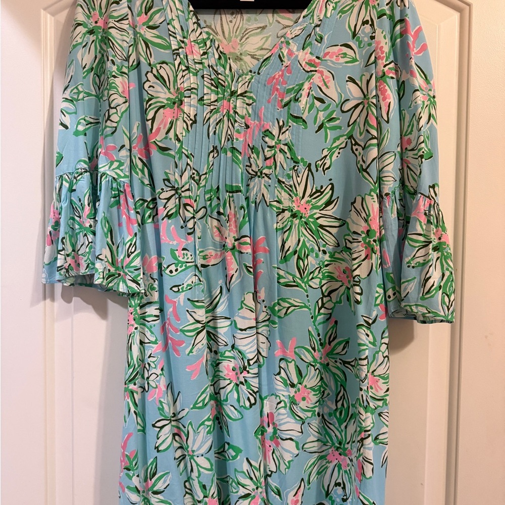 Lilly Pulitzer Danika Tunic Dress in Son of a Bum Size 0